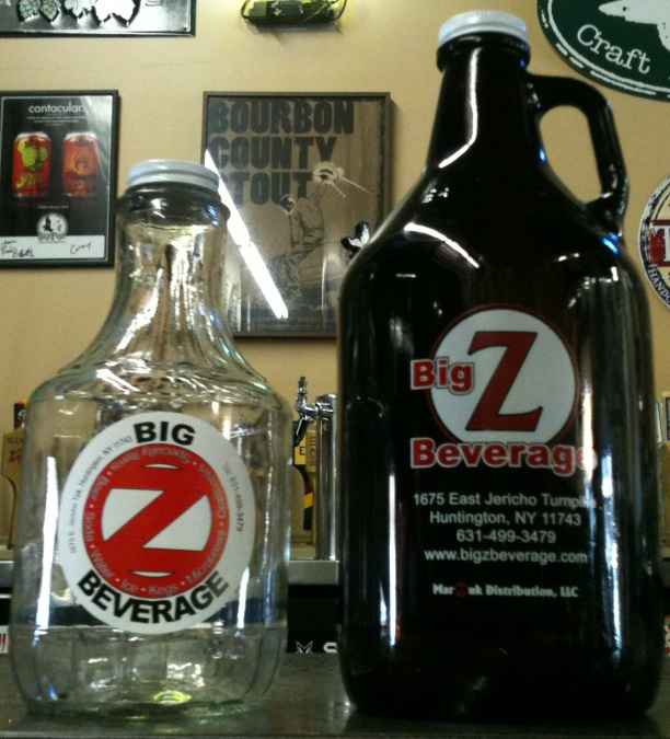 Big Z Beverage Growlers